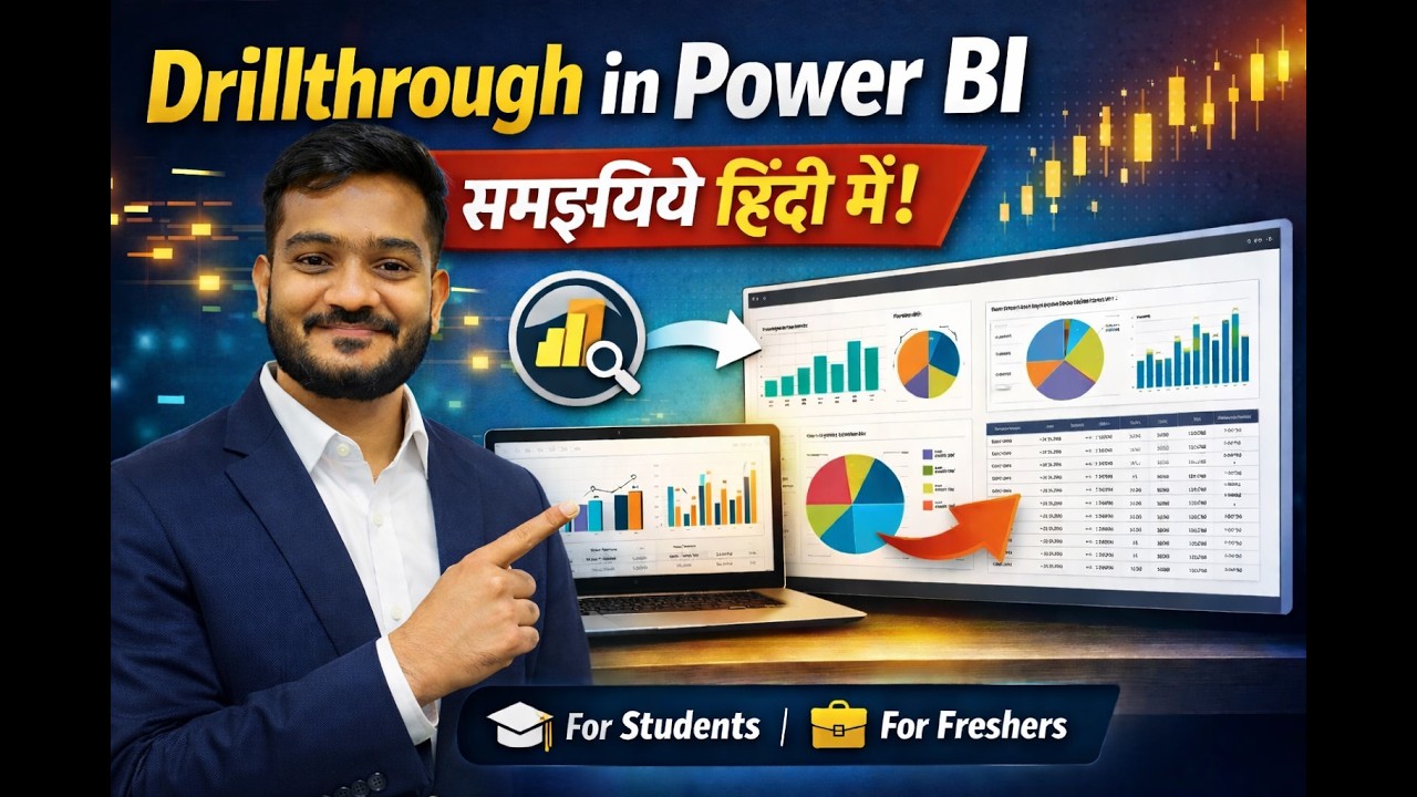 Drillthrough in Power BI 🔥 Complete Explanation in Hindi