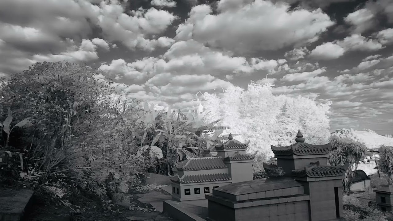The ZB3 UV filter in the Chinese cemetery in Doi Mae Salong, Northern Thailand 