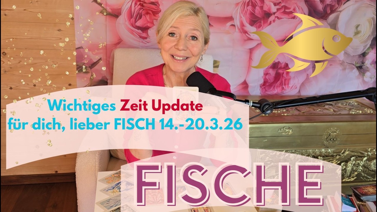 FISCHE - Wichtiges ZEIT UPDATE für dich, lieber Fis💖☀️💎💫14.-20.3.26