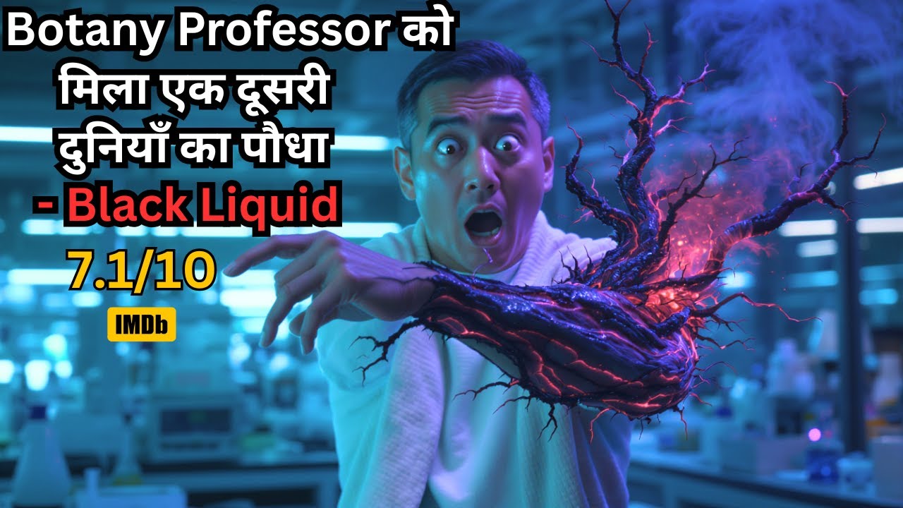 Botany Professor Found an Alien Plant Like Black Liquid ⁉️⚠️😱🌑 | Movie Explained in Hindi