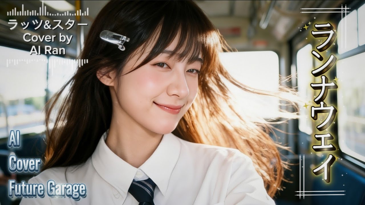 ラッツ&スター「ランナウェイ」をハスキーなAI歌手RanがFutureGarageカバー！浮遊感ナンバー！#シャネルズ #ランナウェイ #FutureGarage #AICover #Chill 