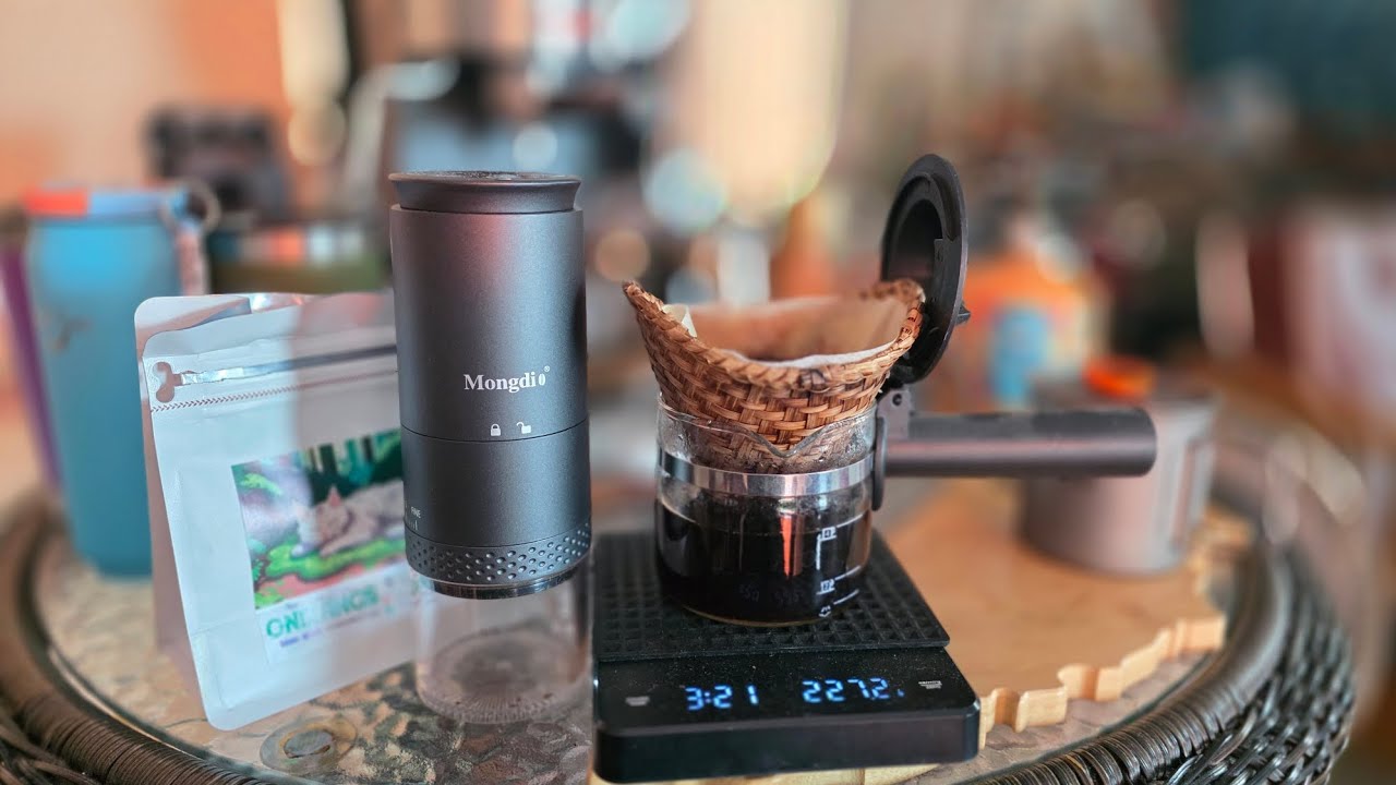 สวัสดี​กาแฟวันจันทร์ #หัวกลมชงกาแฟ​ #กาแฟบ้านอูตูม #เตาAPG​ #หวดดริป #เก๊กนะครับ​ #หัวกลมทรงทหาร