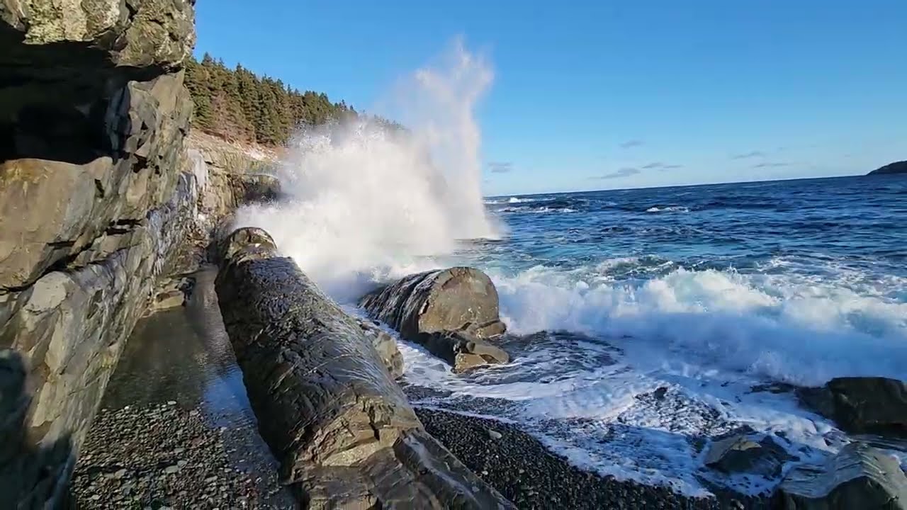 Middle cove beach Logy bay