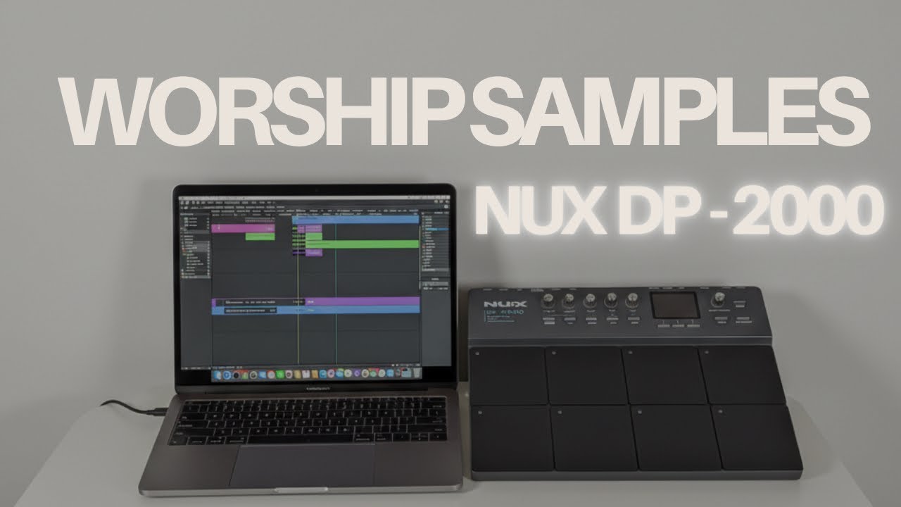 NUX DP-2000 | Worship Drum pad Sounds ⚡️