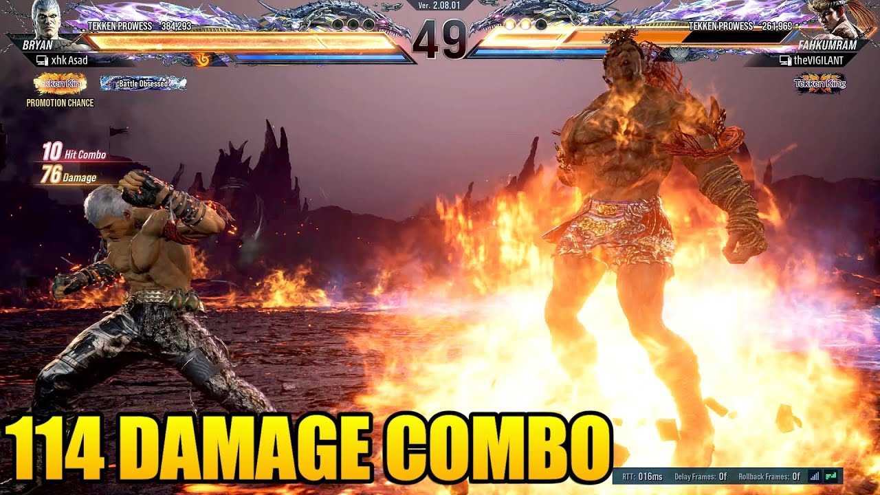 Tekken 8 | Bro Couldn't Press a Single Button in 20 Seconds!