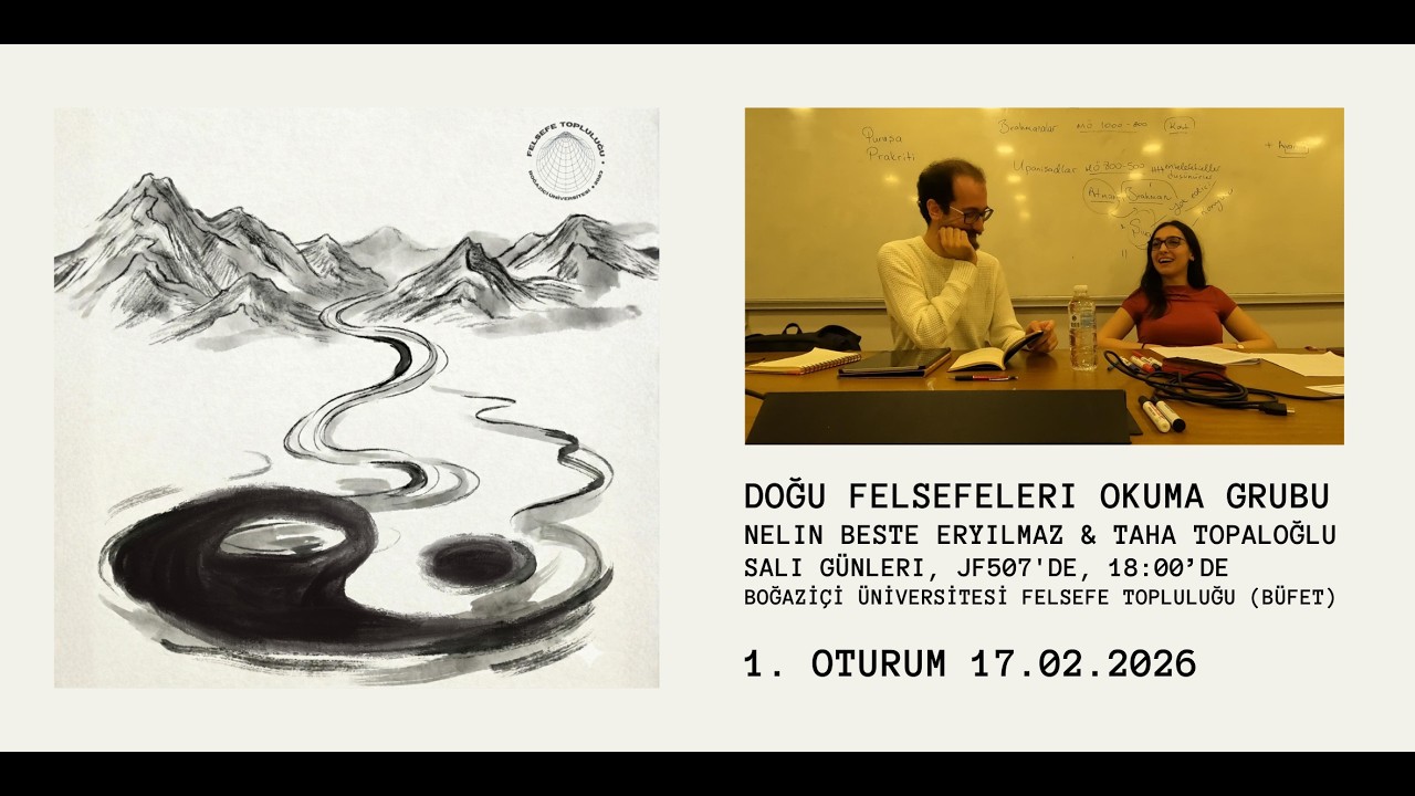 Doğu Felsefeleri Okuma Grubu #1 Vedalar, Samkhya, Bhagavad-Gita