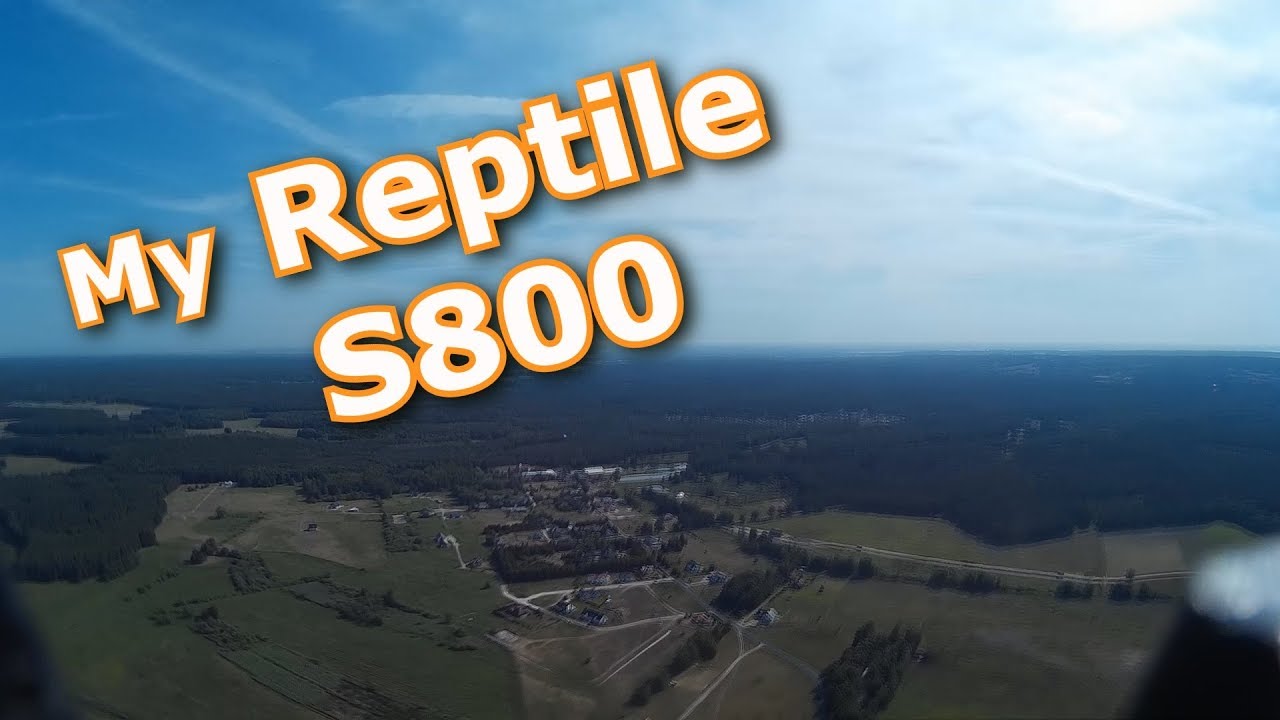 My Reptile S800 Sky Shadow flying wing