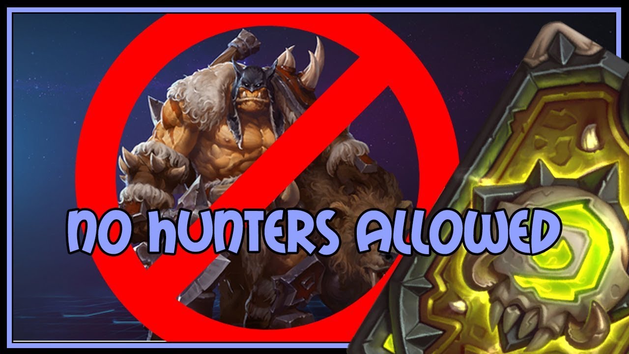 Hearthstone: No hunters allowed (aggro rogue)