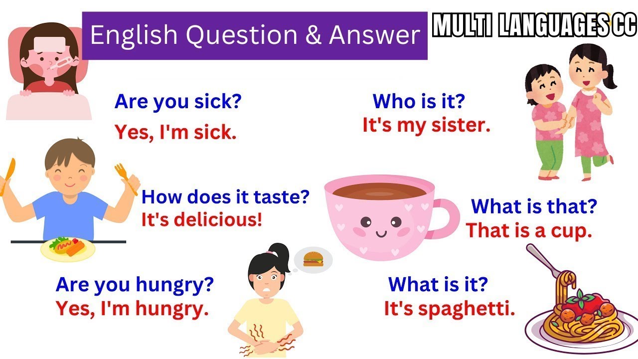 100+ Question & Answer In English || English Speaking Practice