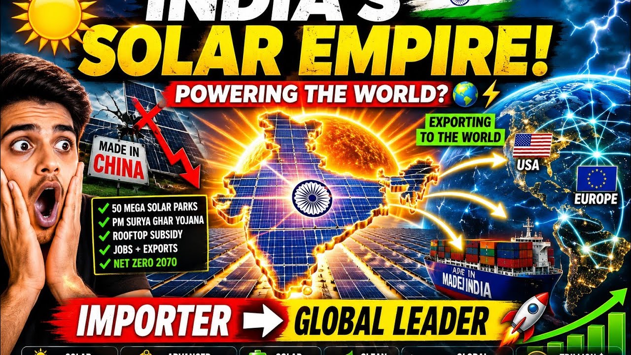 India's Solar Energy Revolution | Raw Silicon To Solar Cells