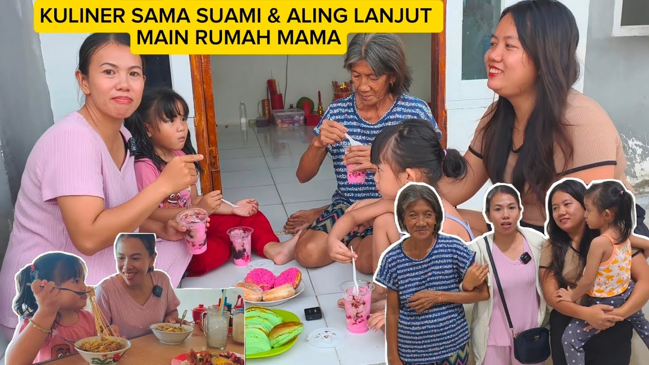 PERGI KE RUMAH MAMA & SINGGAH BELI KUE MAKAN BERSAMA