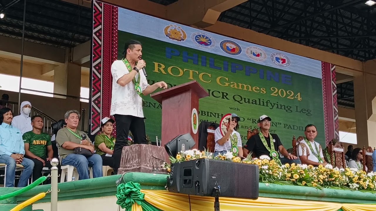MGA KABATAAN NA AYAW NG ROTC TINAWAG NA DUWAG NI SEN. ROBIN PADILLA