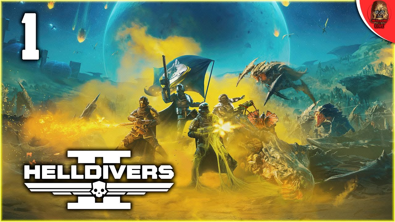 VAMOOOS MUCHAHOS SON SOLO BICHOS!! | HELLDIVERS 2 - DIRECTO #1 - Gameplay Espa&ntilde;ol