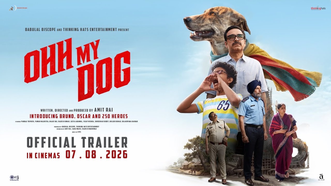 Ohh My Dog Official Trailer | Amit Rai | Pankaj Tripathi | Pavan Malhotra | In Cinemas 31st July