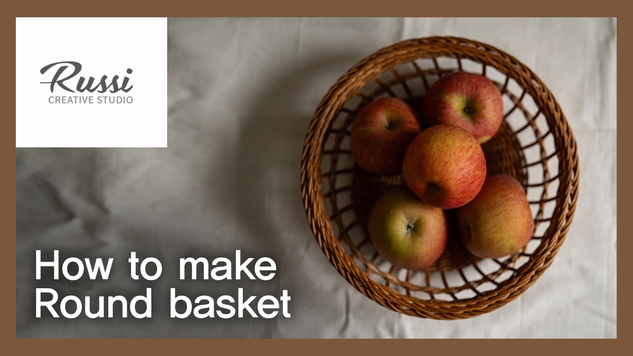 Rattan product, making rattan round fruit basket rattan class134: Rattan Craft : wicker,craft,cane