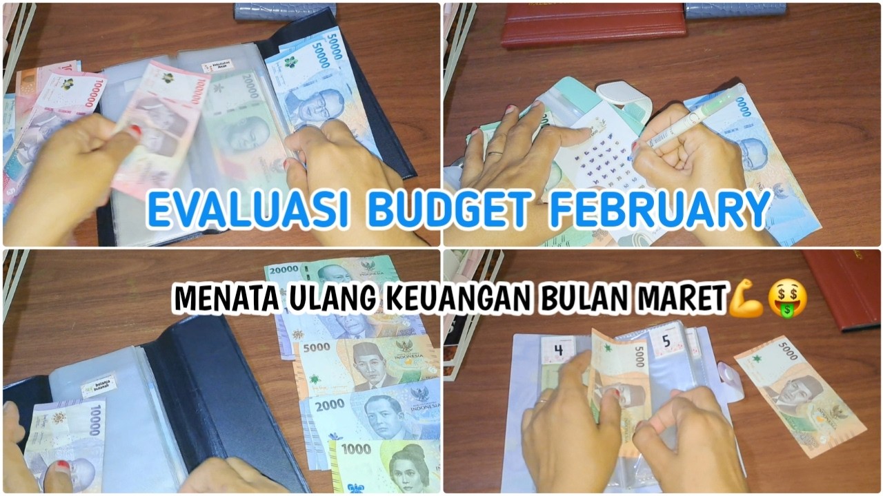Bongkar dompet bulanan, evaluasi dan menata ulang keuangan bulan Maret 2026✨️