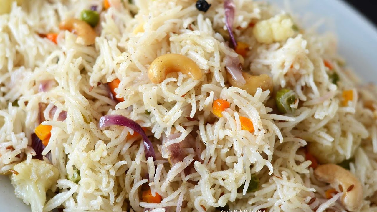 ரொம்ப சுவையான நெய் சோறு /Veg pulao 