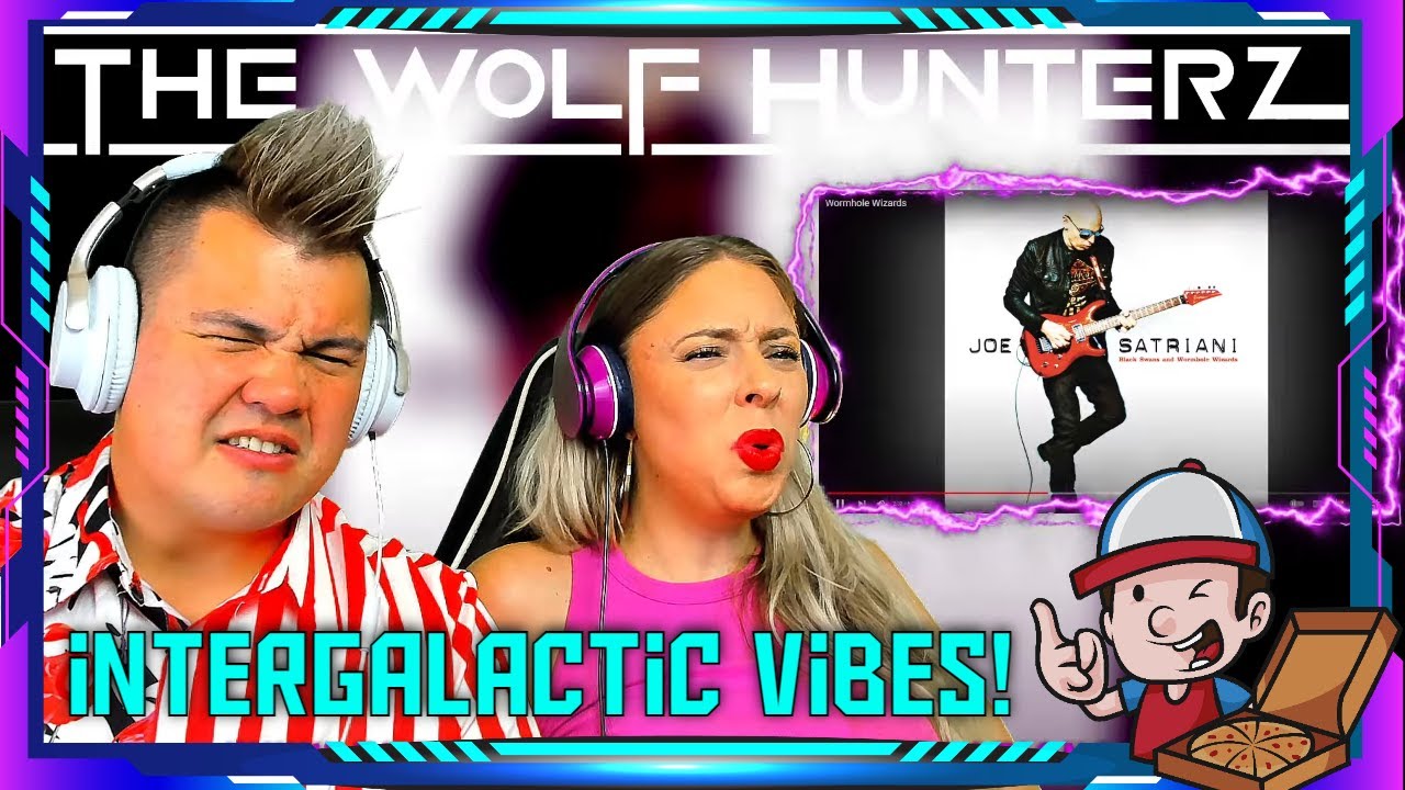 Millennials' Reaction to "Joe satriani - Wormhole Wizards" THE WOLF HUNTERZ Jon and Dolly