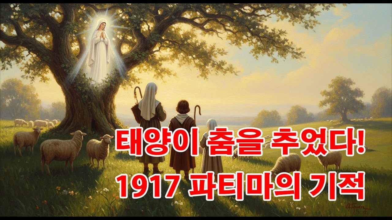 파티마의 성모 나타남 1917년 태양의 기적 #파티마의성모 #태양의기적 #파티마기적 #성모마리아 #가톨릭 #가톨릭기적 #성모발현 #1917년기적 #믿음의기적 #파티마성지 #성모님