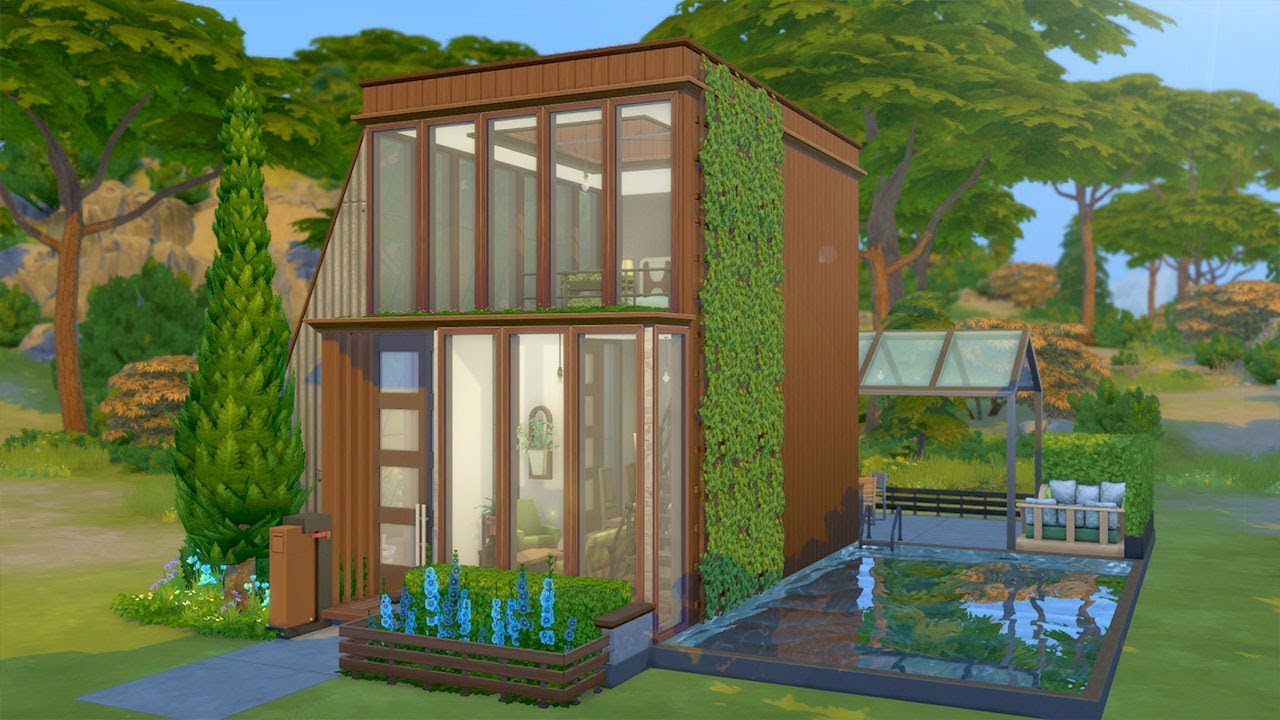 ECO A-FRAME // The Sims 4: Speed Build