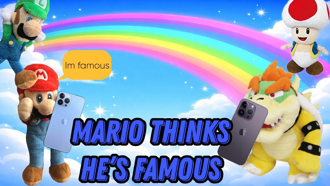 Mario thinks he’s TikTok famous?!
