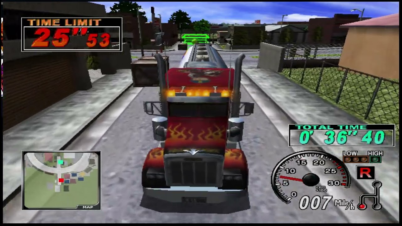 18 Wheeler Pro Trucker. Parking Challenge Stage 2
