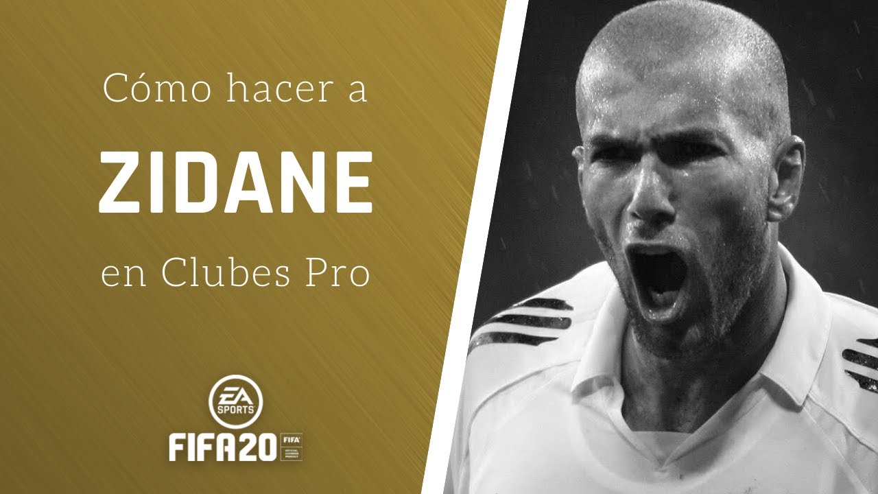 ⚽ FIFA 20 | Cómo hacer a ZIDANE en CLUBES PRO ✔️