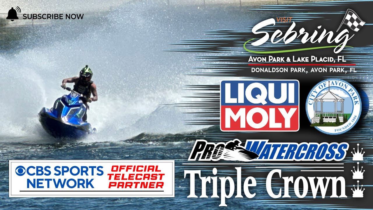 CBS Sports TV Show: 2025 Pro Watercross LIQUI-MOLY Triple Crown RD 3 - Avon Park, Florida