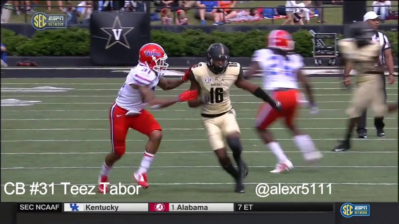 Teez Tabor vs. Vanderbilt (2016)