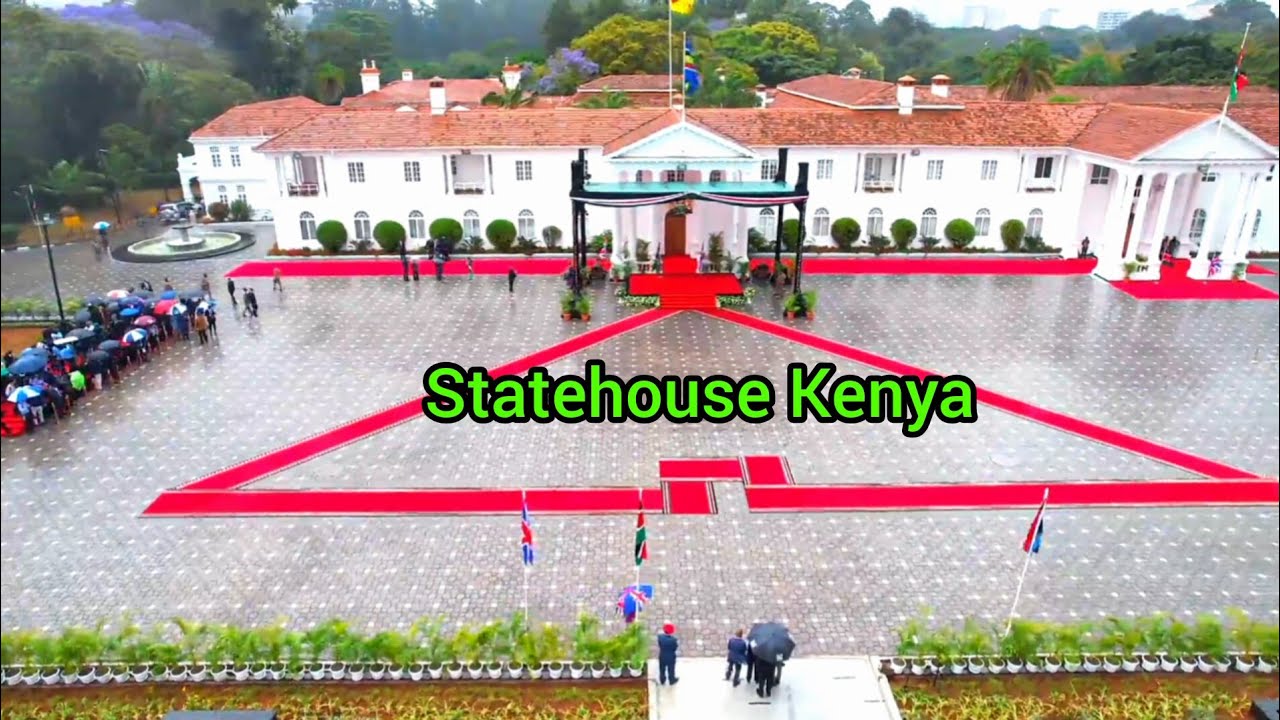 The New State House 😱🇰🇪, Nairobi, Kenya. // President Ruto.