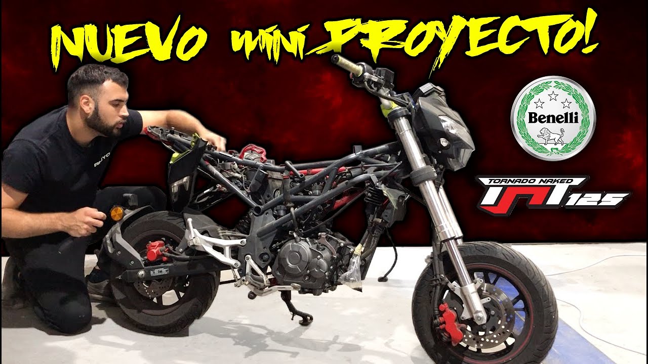 Benelli TNT 125 | Esta moto está hecha un desastre! 🤦🏽‍♂️| Restauración + Kit 150cc | #1