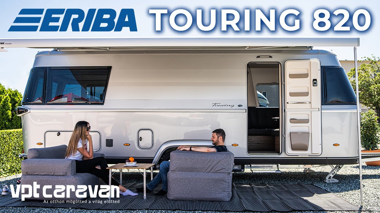VPT Caravan - ERIBA TOURING 820 / Luxus lak&oacute;kocsi bemutat&oacute;!