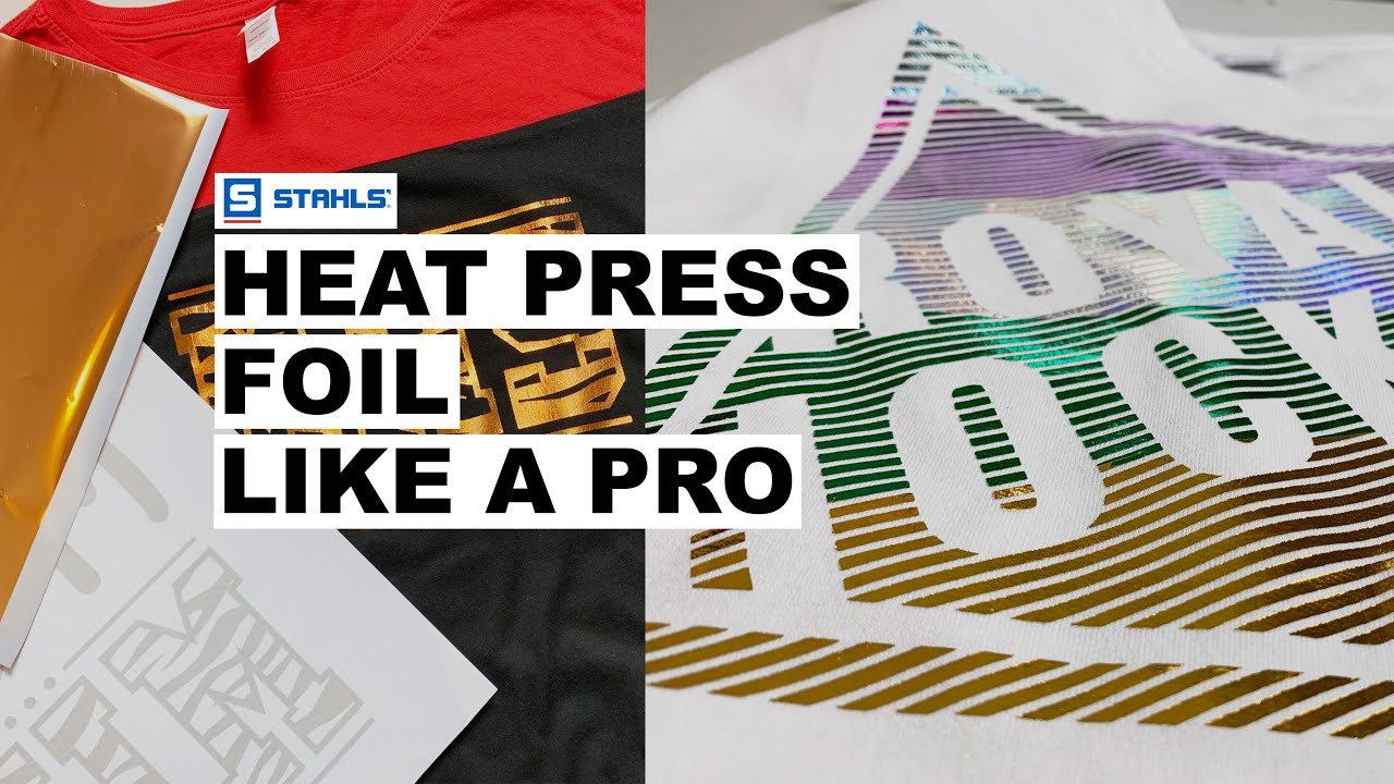 3 Ways to Decorate Apparel with Foil