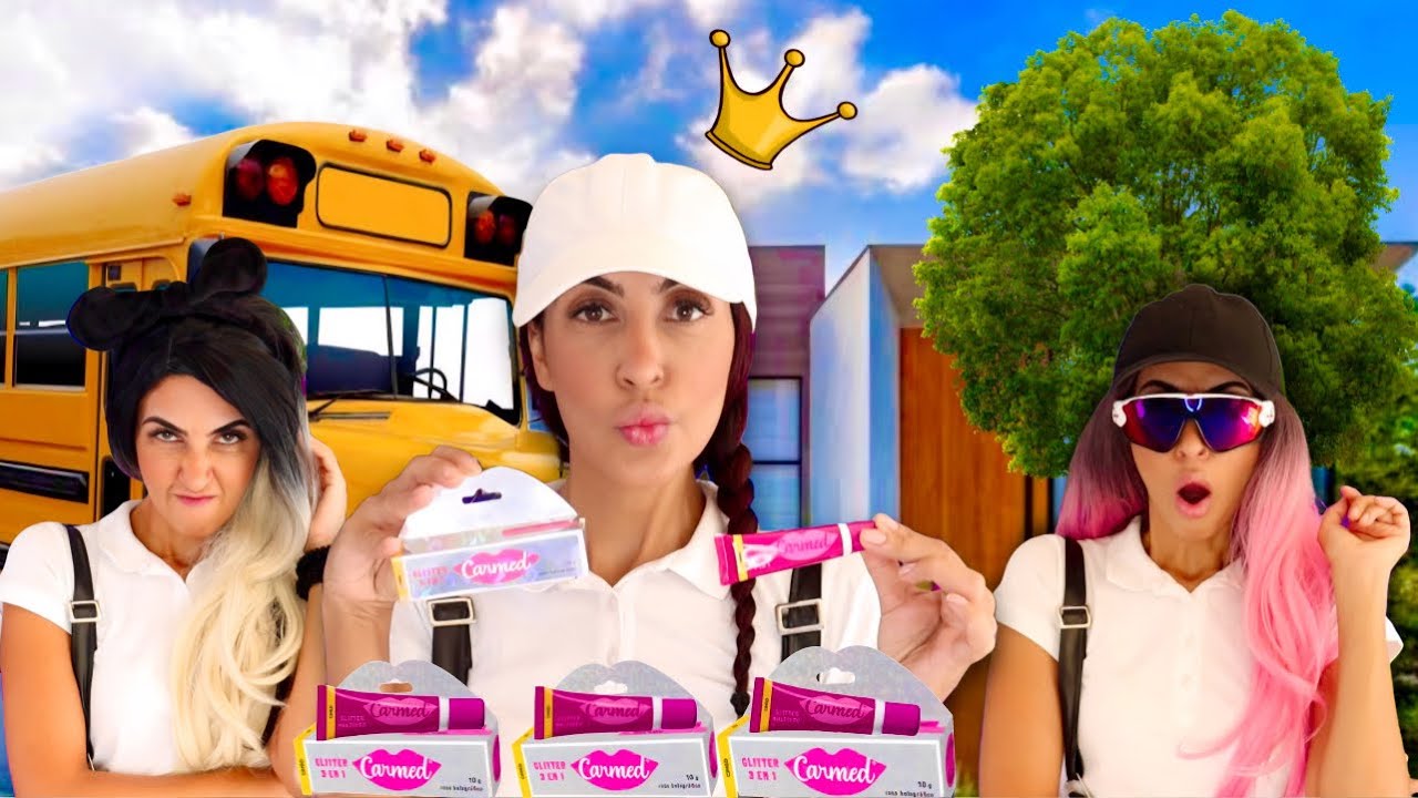 BRUNA O CARMED DE GLITER 3 em 1 A NOVA RAINHA DOS CARMED A CONFUSÃO NA ESCOLA