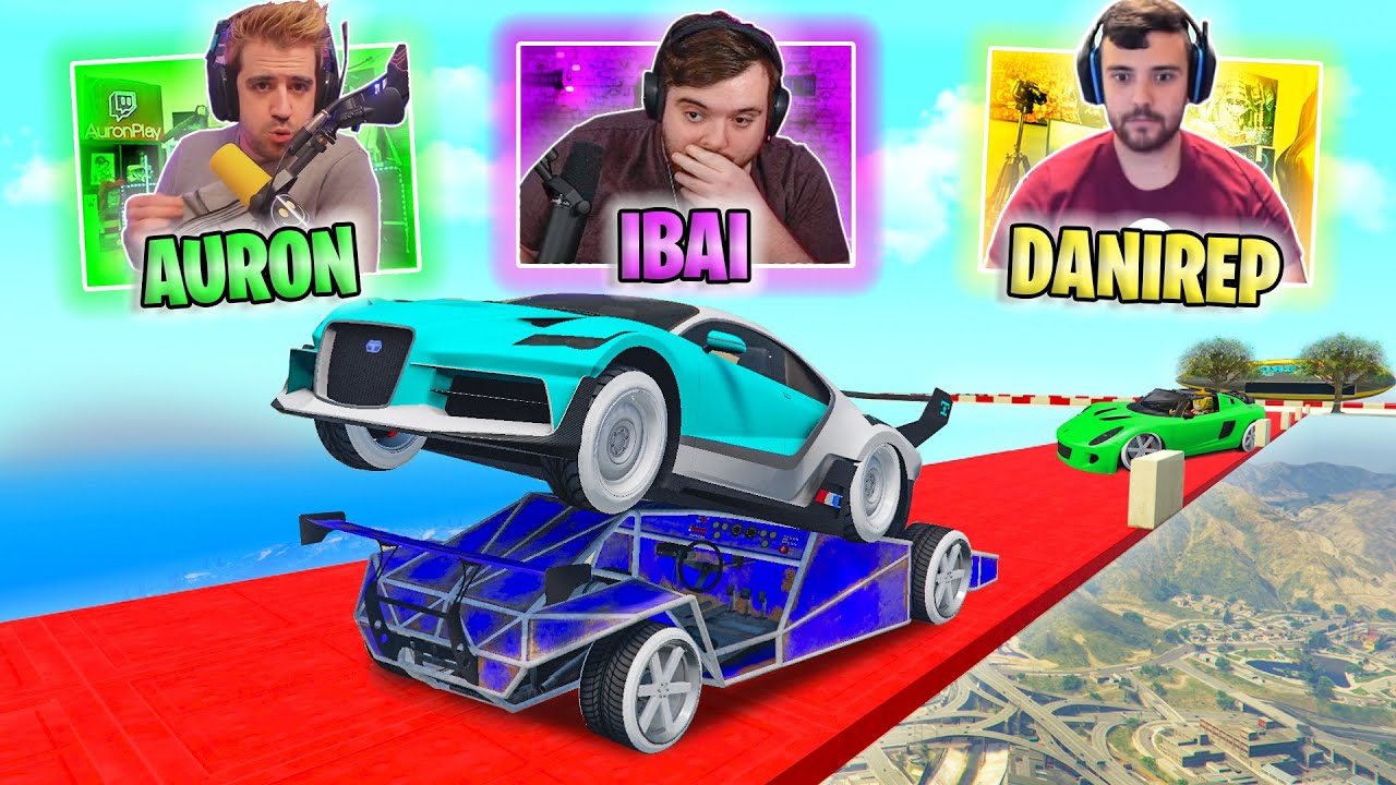 CARA A CARA ESPECIAL 1 HORA!! CON AURONPLAY , IBAI Y AMIGOS! TOTALMENTE INCREIBLE!! - GTA V ONLINE