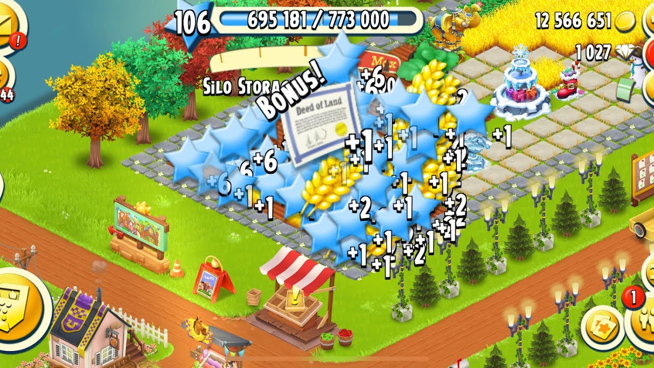 Hay day profits of wheating in Hindi