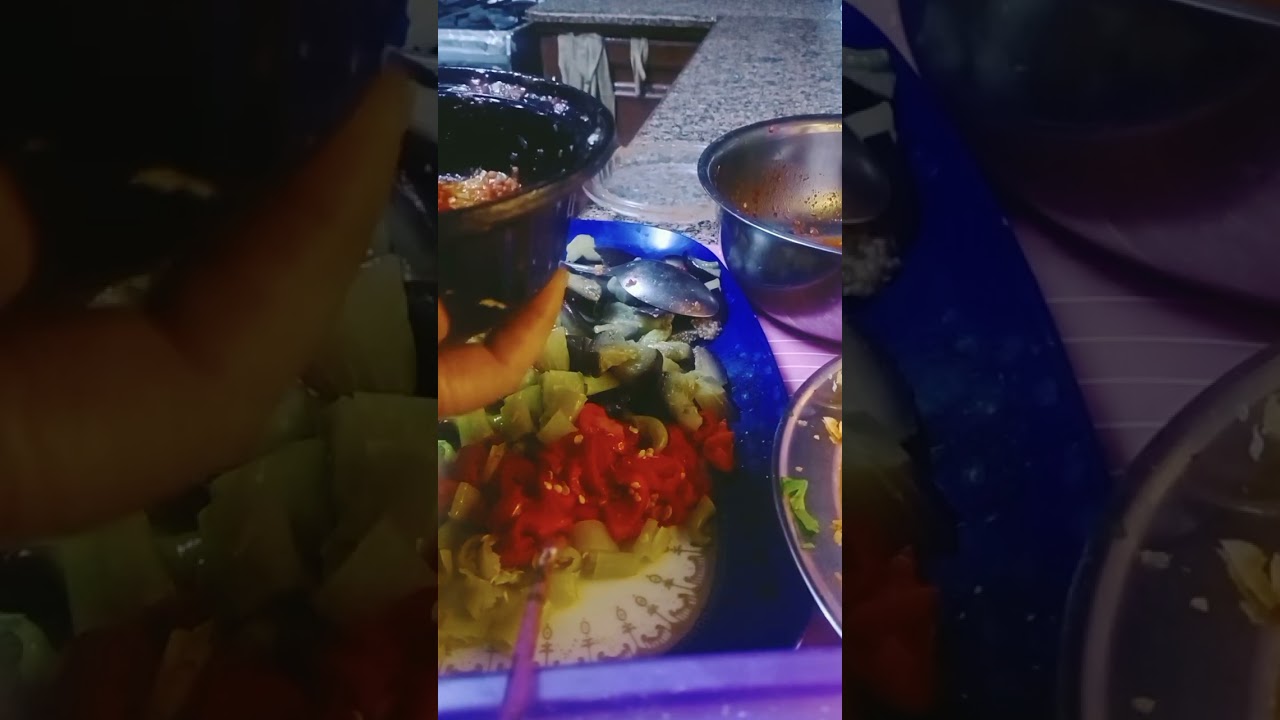 تعالى اقولك لو عندك بتنجانه رومي هتعملى بيها ولليمه حاجه كدا قمر