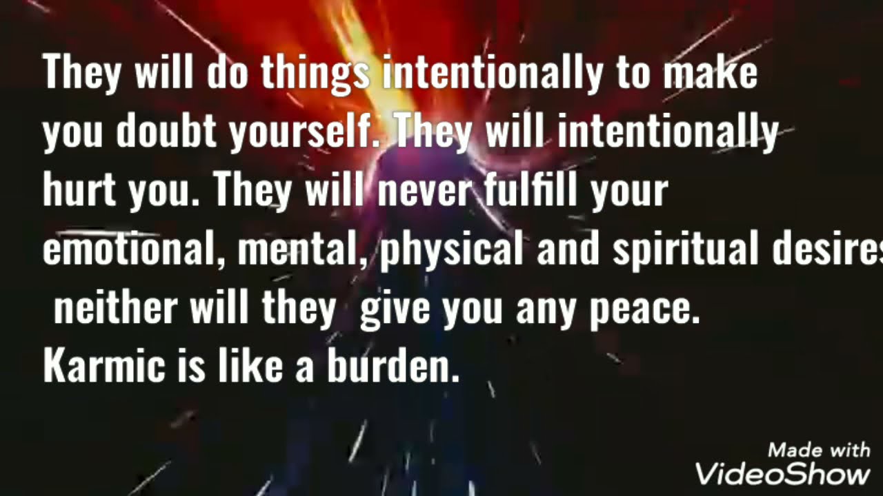Karmics, soulmates and TwinFlames
