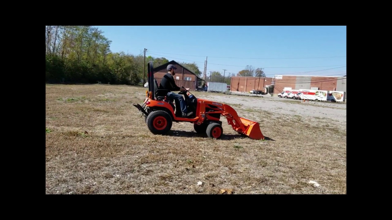 Kubota BX2660 with LA234 Loader