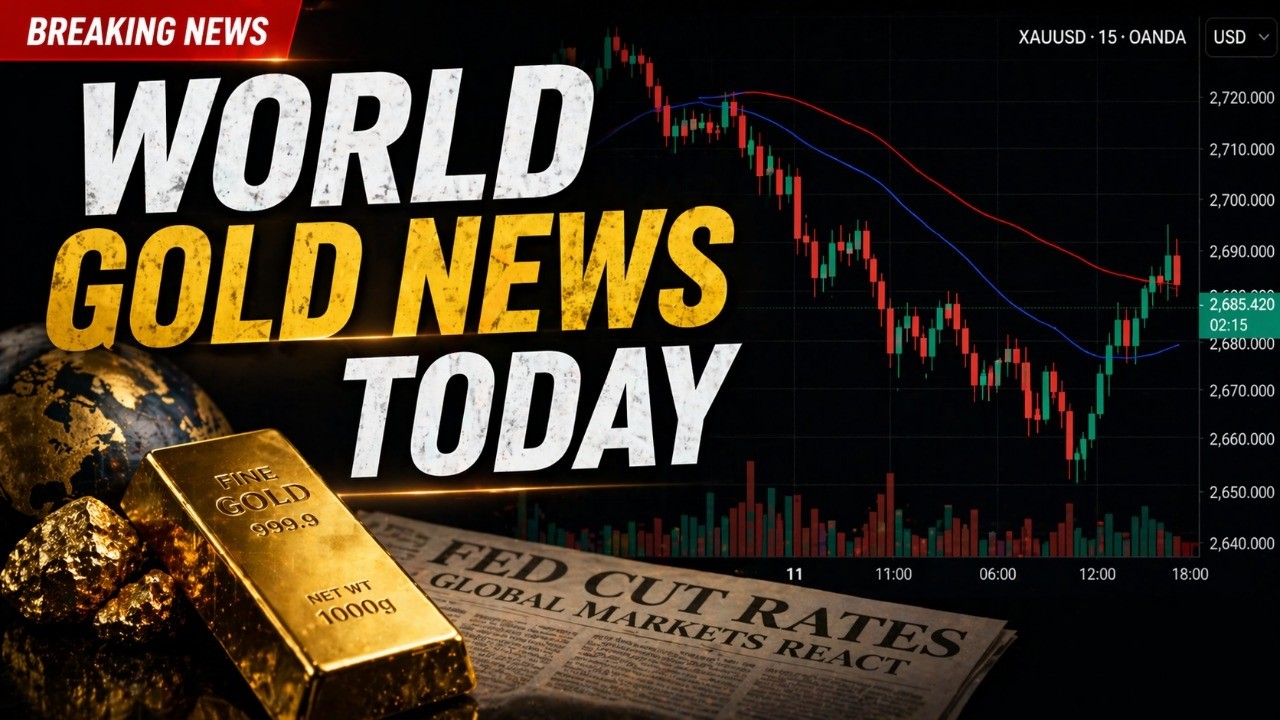 World Gold News Today: Fed Cut Expectations Rise and Safe-Haven Demand Strengthens