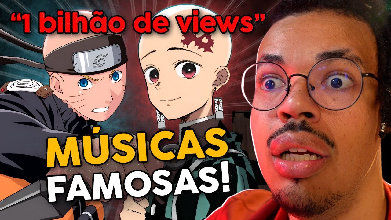 TOP 100 🏆 MÚSICAS de ANIME MAIS FAMOSAS! - React