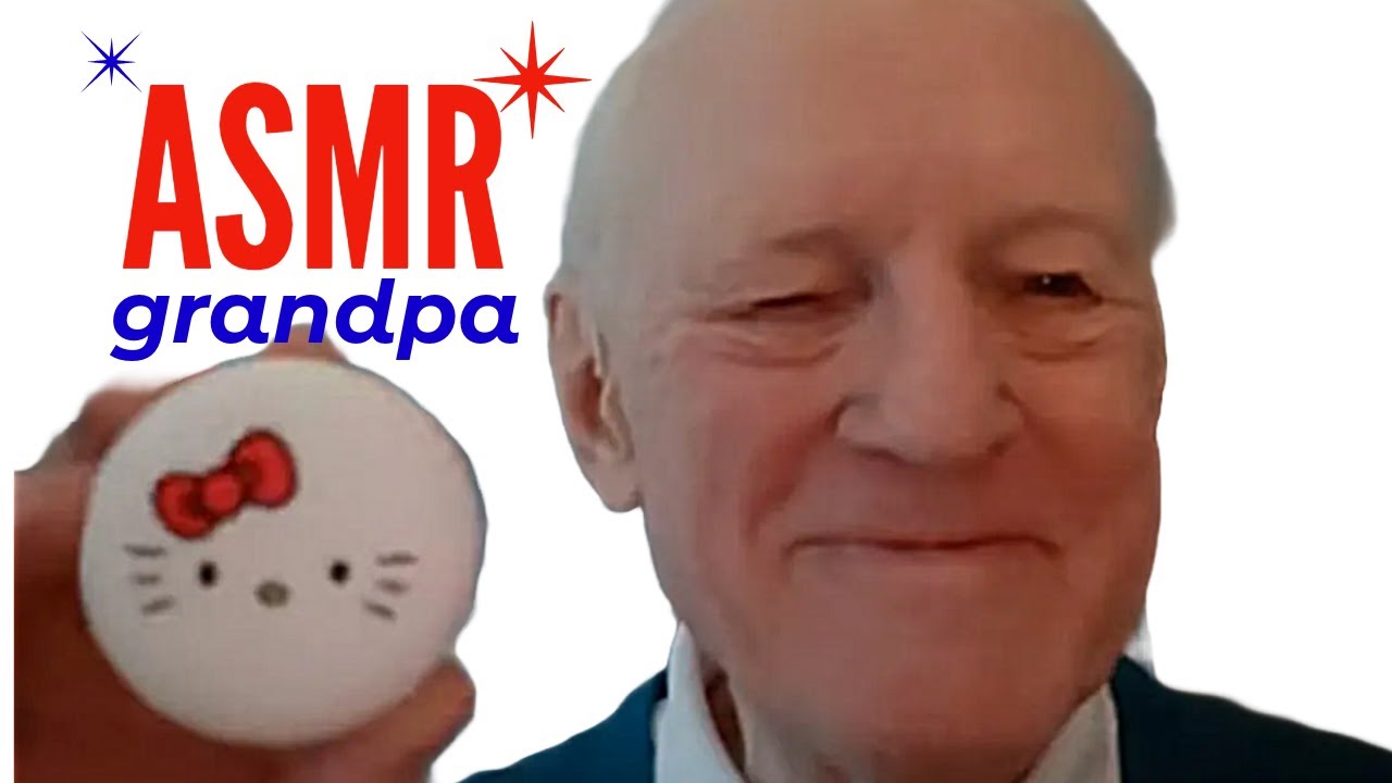 ASMR Grandpa Doing Your Makeup NO TALKING with LAYERED SOUNDS😴