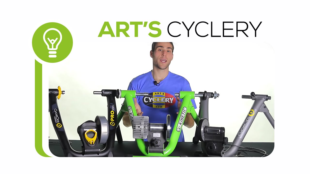 Magnetic vs. Fluid Bicycle Trainers