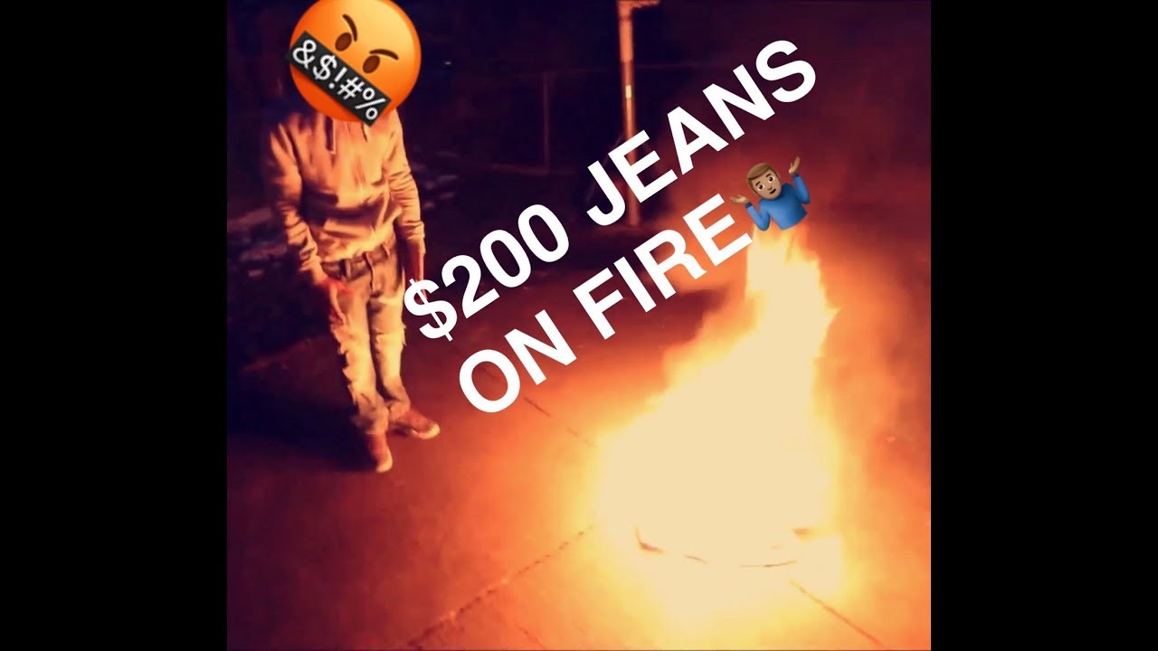 PRANK ON MY BROTHER!! I BURNED HIS $200 DOLLAR PANTS🔥🔥🔥
