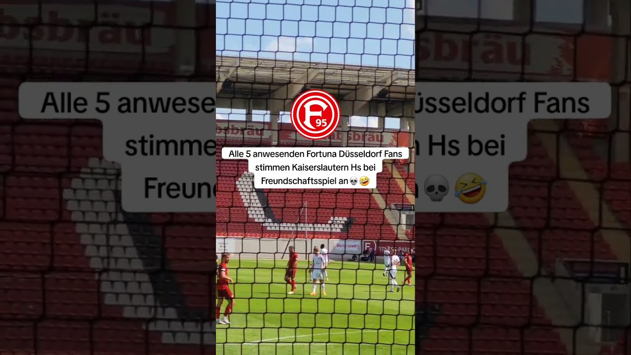 Fortuna Düsseldorf Fans beim Freundschaftsturnier in Offenbach🤣 #kaiserslautern #betze #lautern #f95