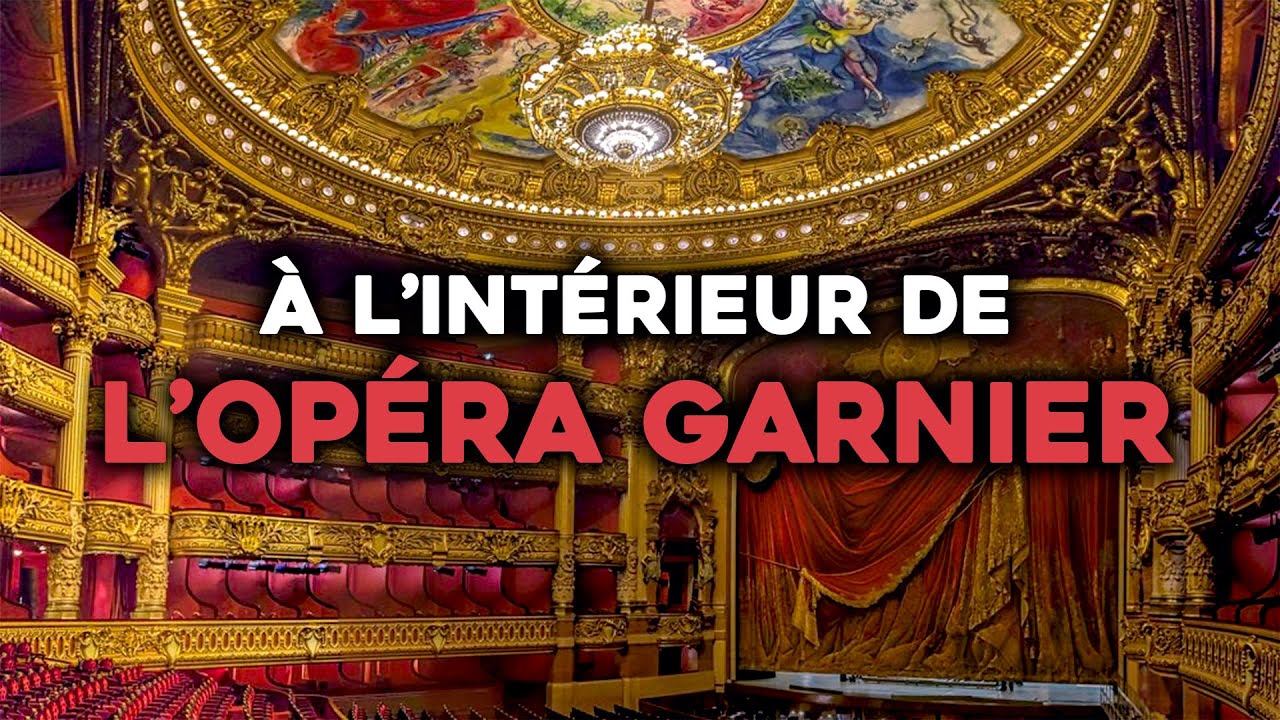 À l'intérieur de l'Opéra Garnier  🎶