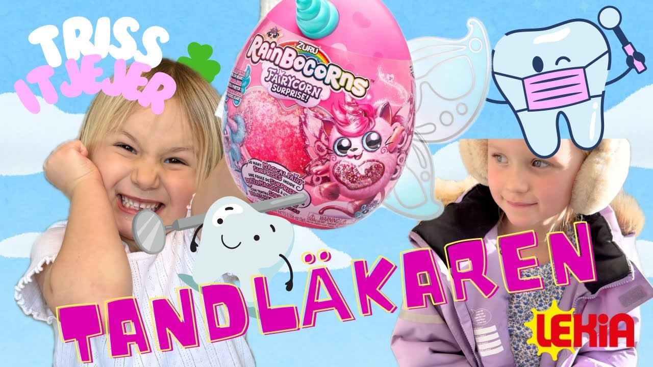 Selma borrar hos tandläkaren 🦷😱