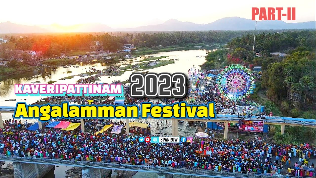 Angalamman Festival - Mayana Kollai | Kaveripattinam #angalammanfestival #carfestival #4ksparrow