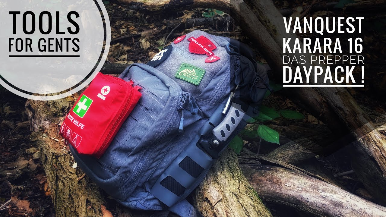 Tools for Gents - Vanquest KATARA-16, Prepper Daypack
