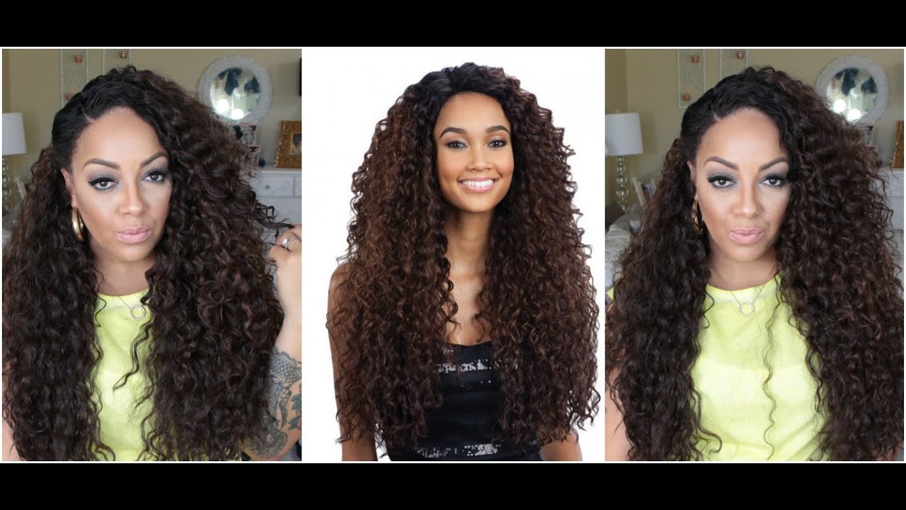 WIG DUPE #9 Freetress Equal KITRON L Shape Lace Front sistawigs.com